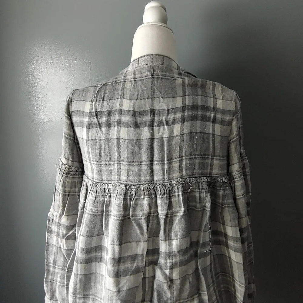 Cloth And Stone Ruffle Button Down - image 6